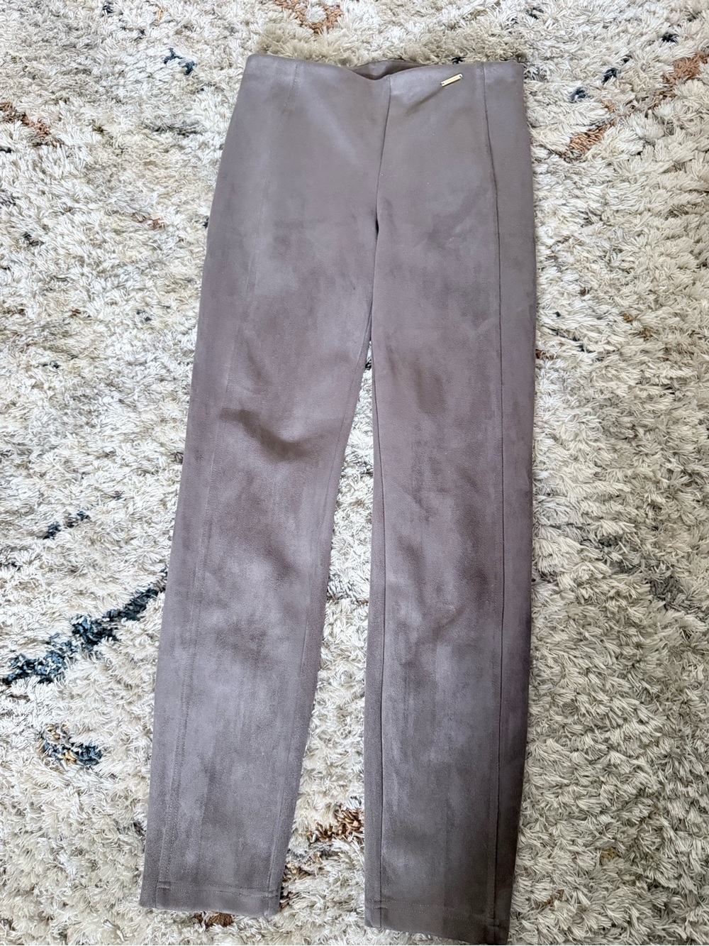 Women Taupe Slim Dress Pants